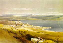 Tripoli and the Sea of Galilee
