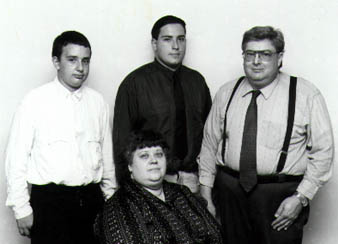 Byron, Margaret, Morton and Louis Albert